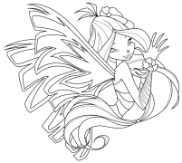 Уинкс Клуб Онлайн Оцветяване